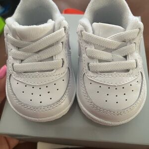 White Air Force one baby sneaker